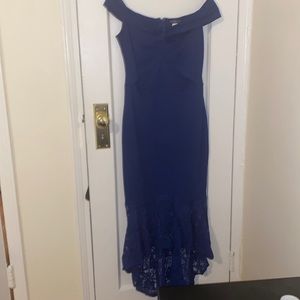 Off shoulder mermaid dress